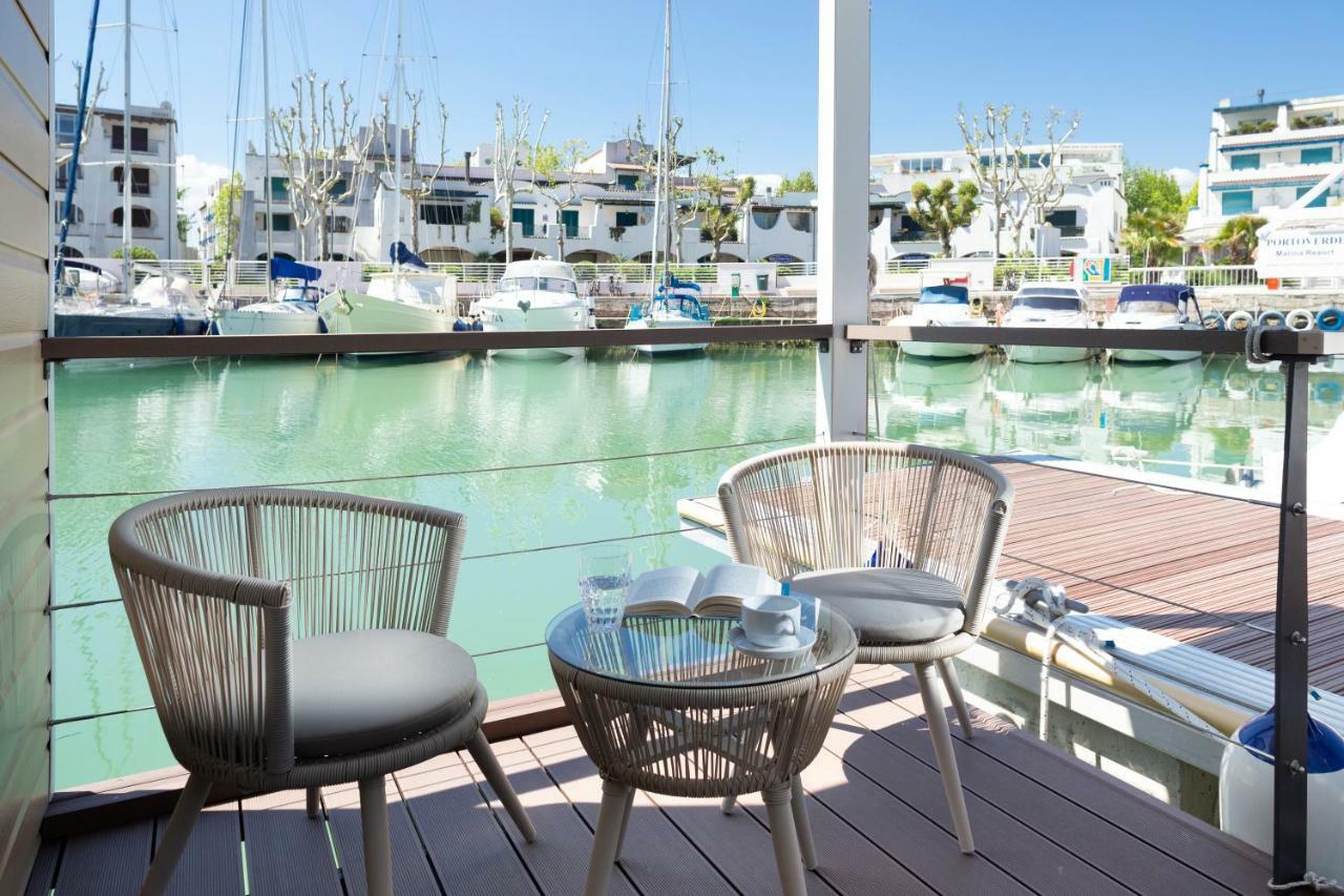 Portoverde Luxury Houseboat Misano Adriatico Bagian luar foto