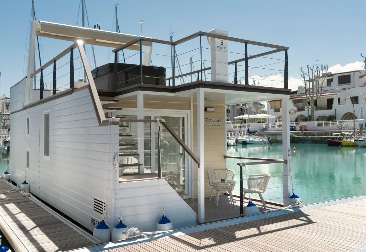 Portoverde Luxury Houseboat Misano Adriatico Bagian luar foto