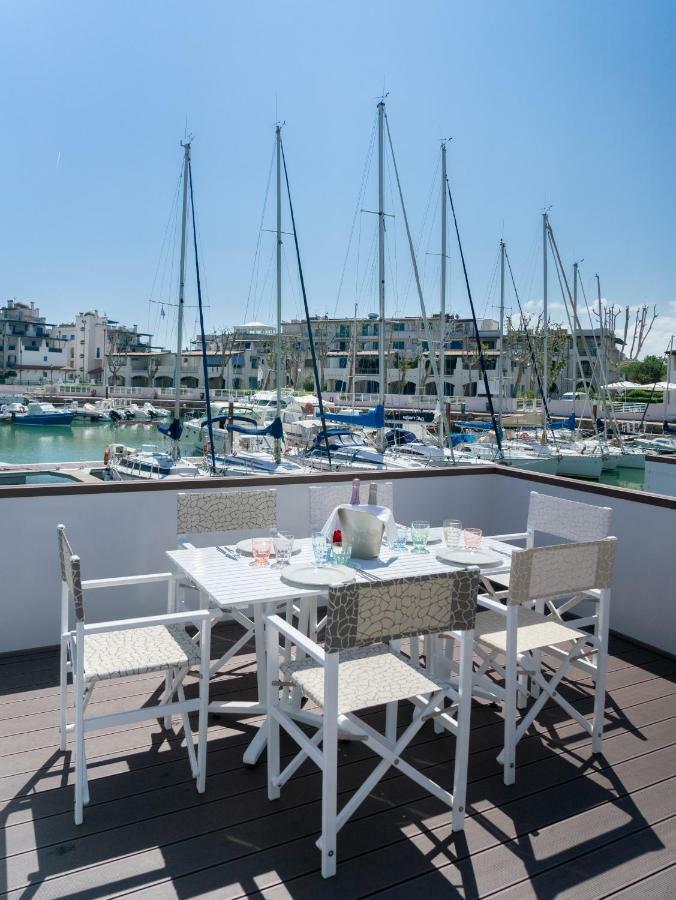 Portoverde Luxury Houseboat Misano Adriatico Bagian luar foto